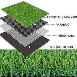 Artificial Green Grass Carpet by Yazlyn
