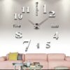 Wall Clock Sticker for Home and Office Decor