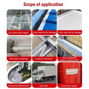 Strong Adhesive Waterproof Aluminum Tape